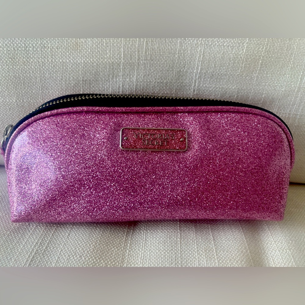 Victoria’se Secret Pink Glitter Makeup Bag/Pencil Case